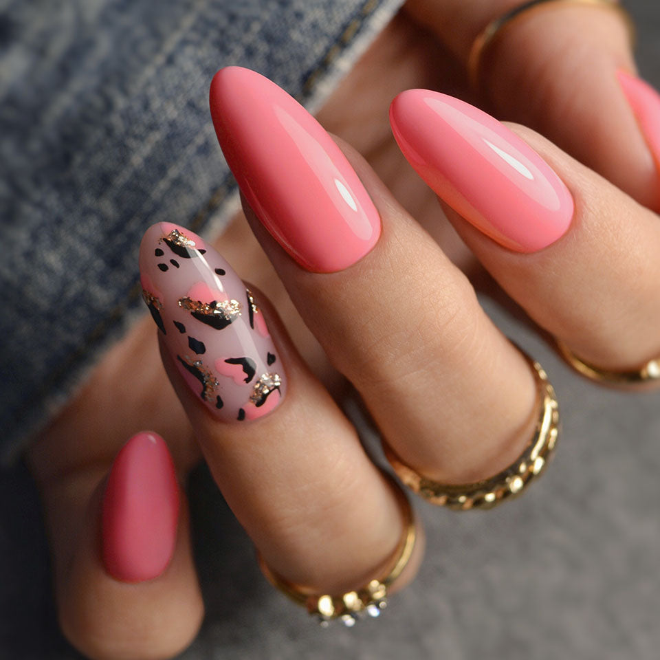 04 Гел Лак Розов 8g