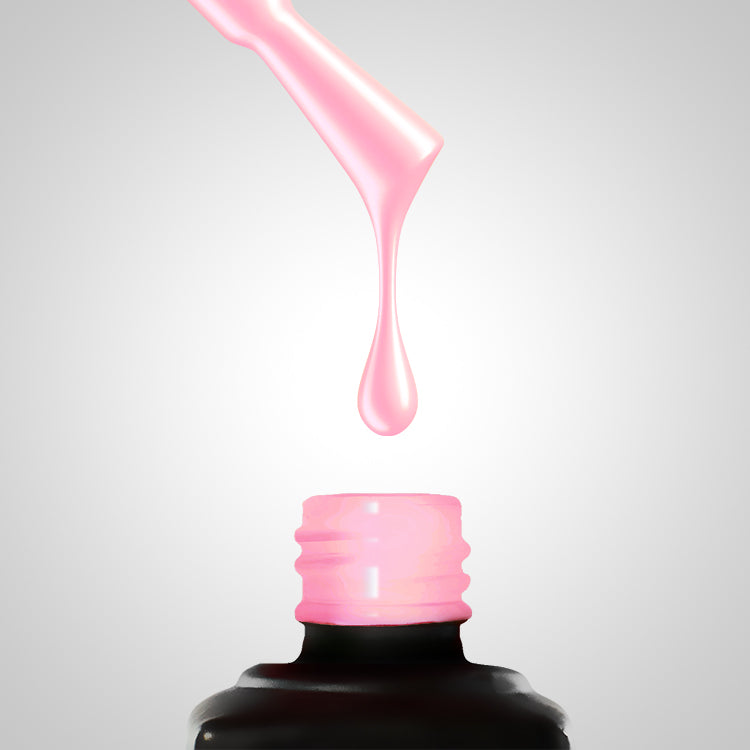 10 Гел Лак Розов 8g