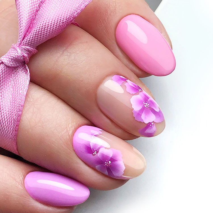 10 Гел Лак Розов 8g