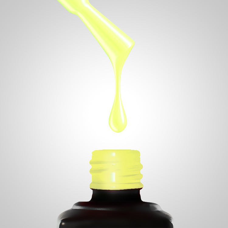 16 Гел Лак Жълт 8g