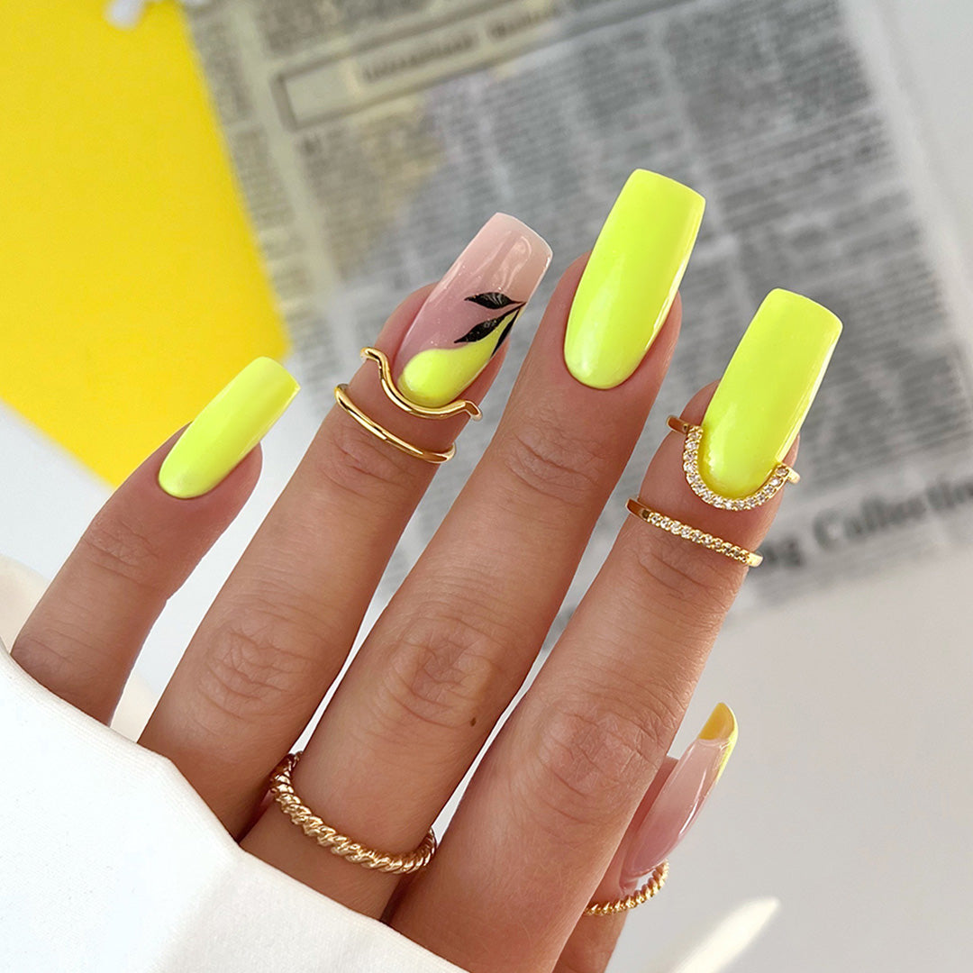 16 Гел Лак Жълт 8g