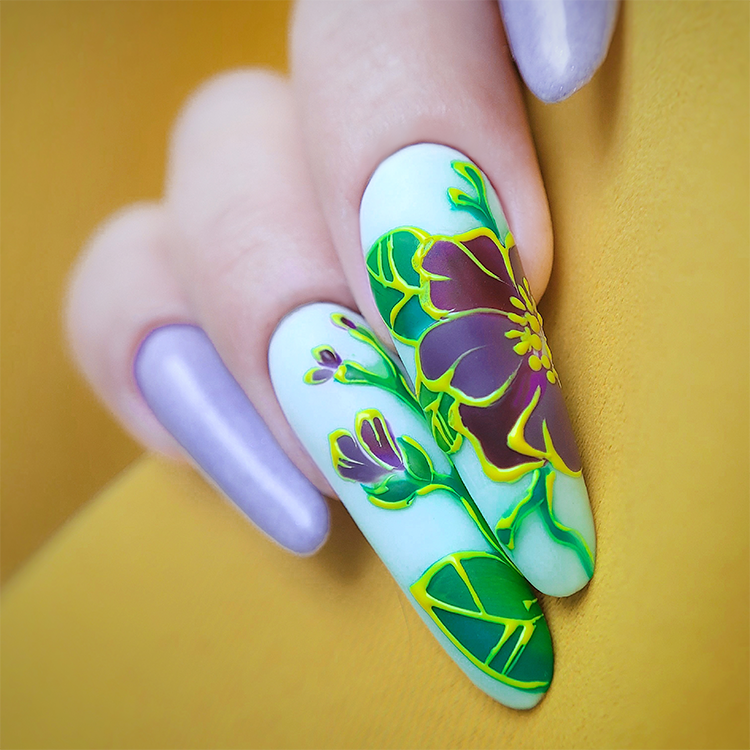 161 Kiwi Гел Лак Зелен 10g