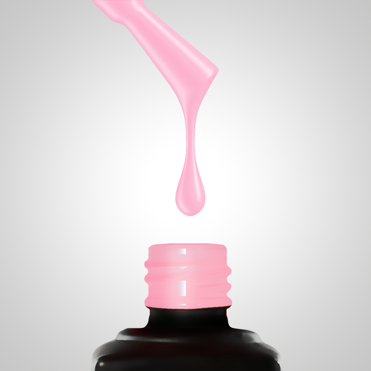 381 Business Гел Лак Розов 10g