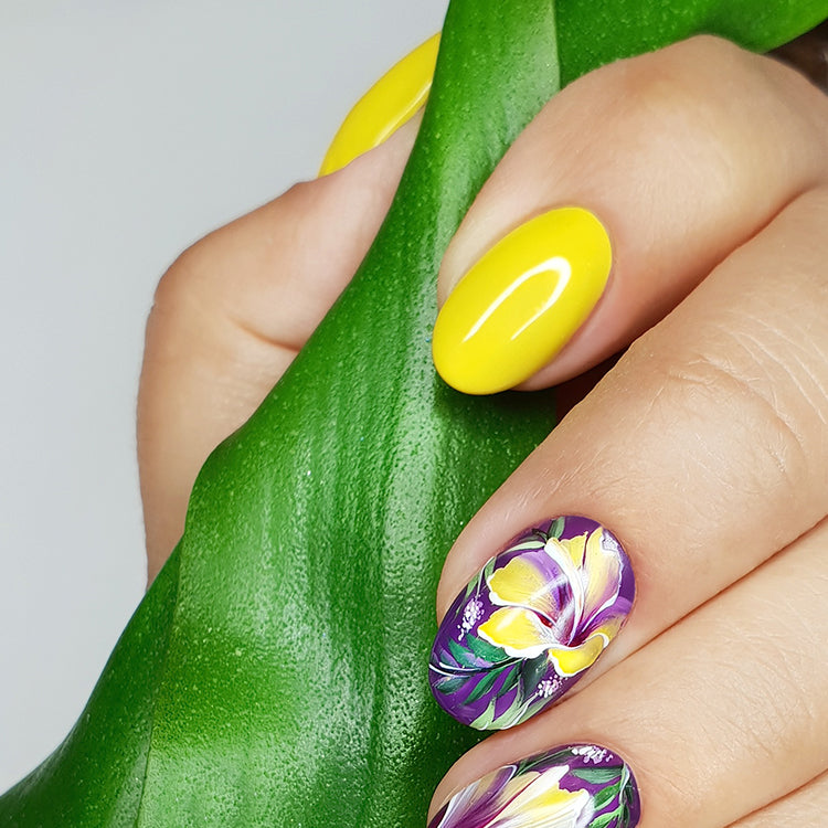 200 Thumbelina Гел Лак Жълт 8g