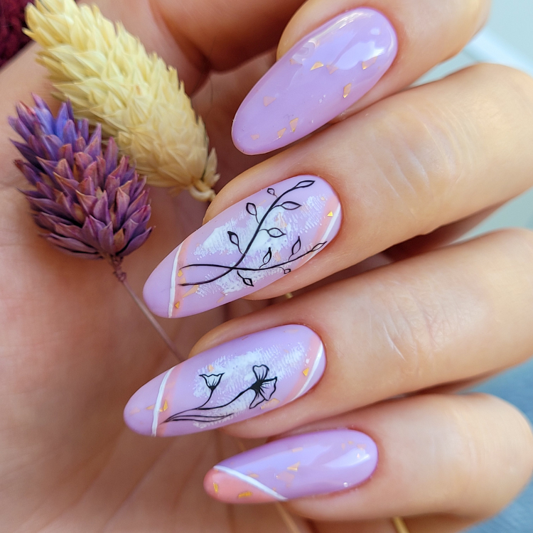 322 Salvia Гел Лак Лилав 8g