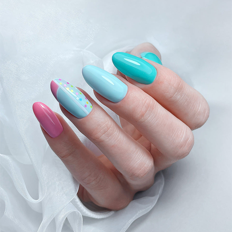 203 Pink Rabbit Гел Лак Розов 8g