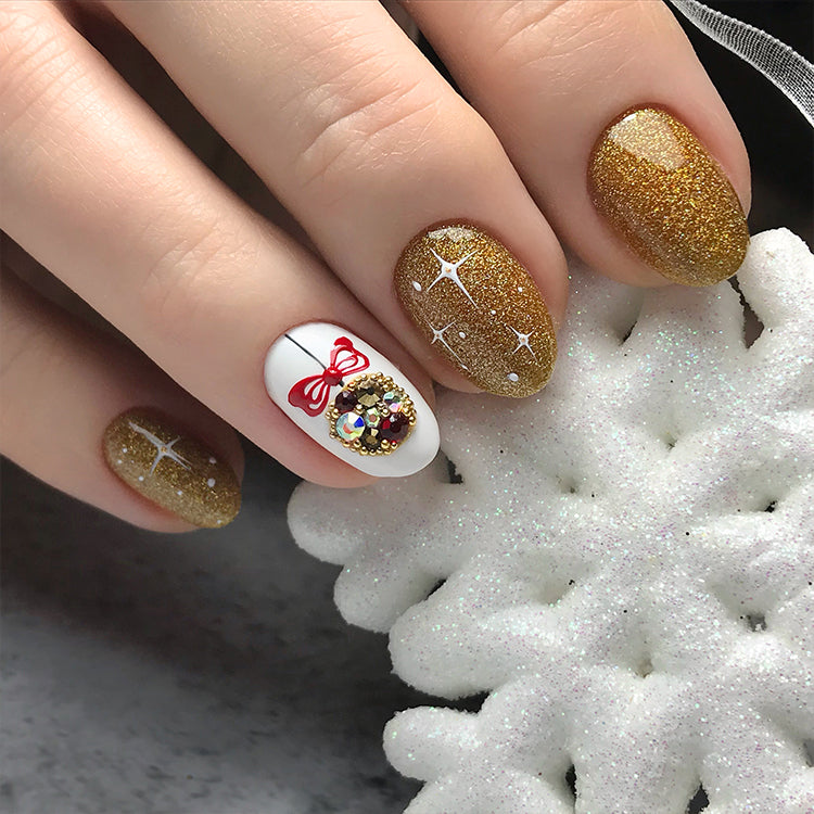 230 Party Гел Лак Златен 8g