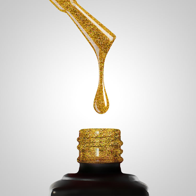 230 Party Гел Лак Златен 8g