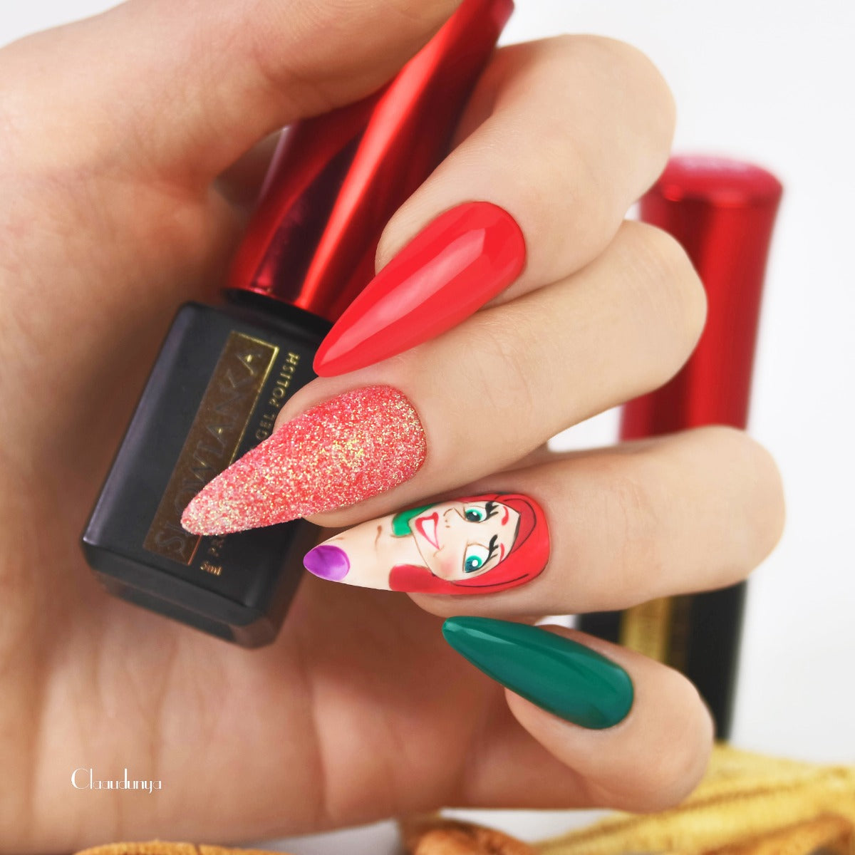 288 Coral Гел Лак Червен 8g