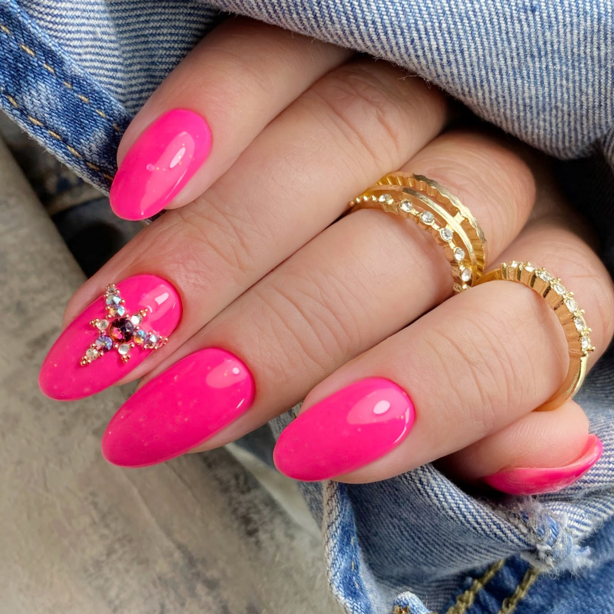 297 Pinkie Гел Лак Розов 8g