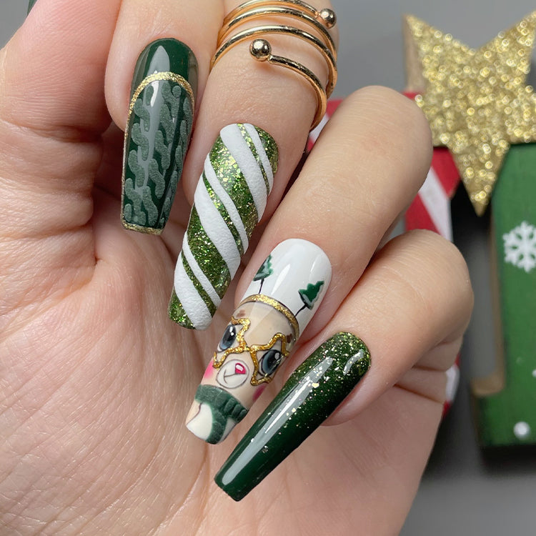 336 Grinchy Гел Лак Зелен  8g