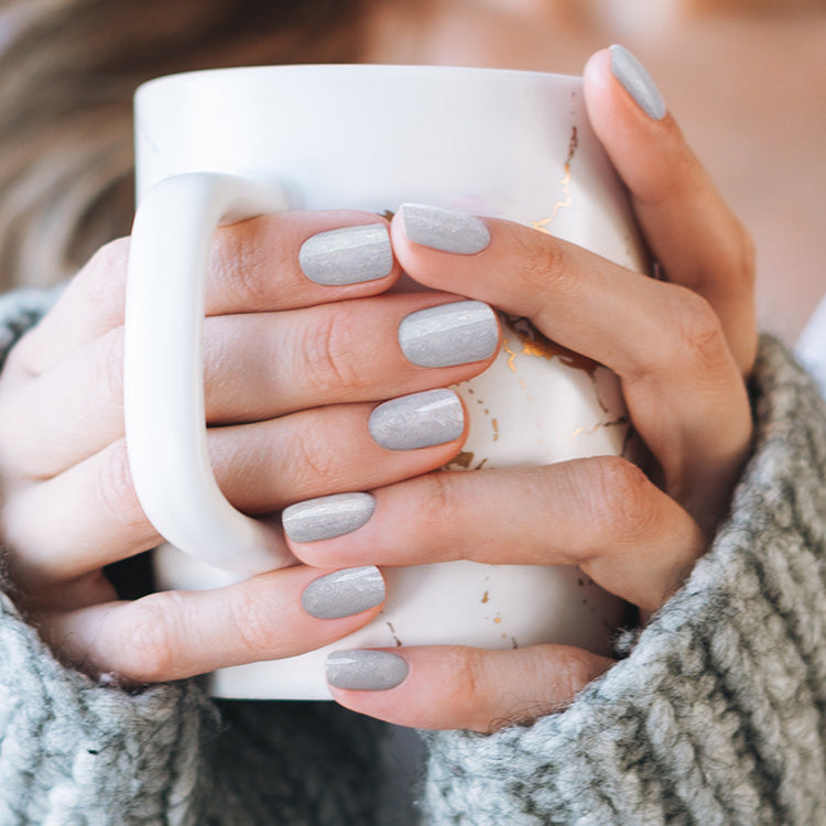 385 Icy Гел Лак Сив 10g