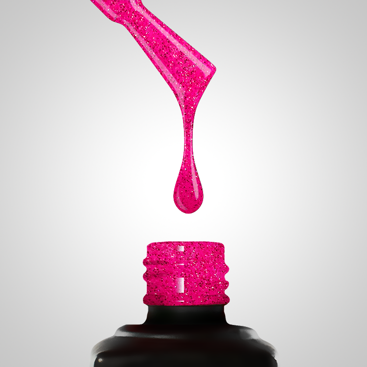 417 Strong Pink Гел Лак Розов Бляскав 10g