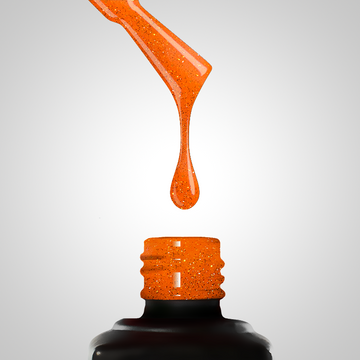 420 Explosive Orange Гел Лак Оранжев Бляскав 10g