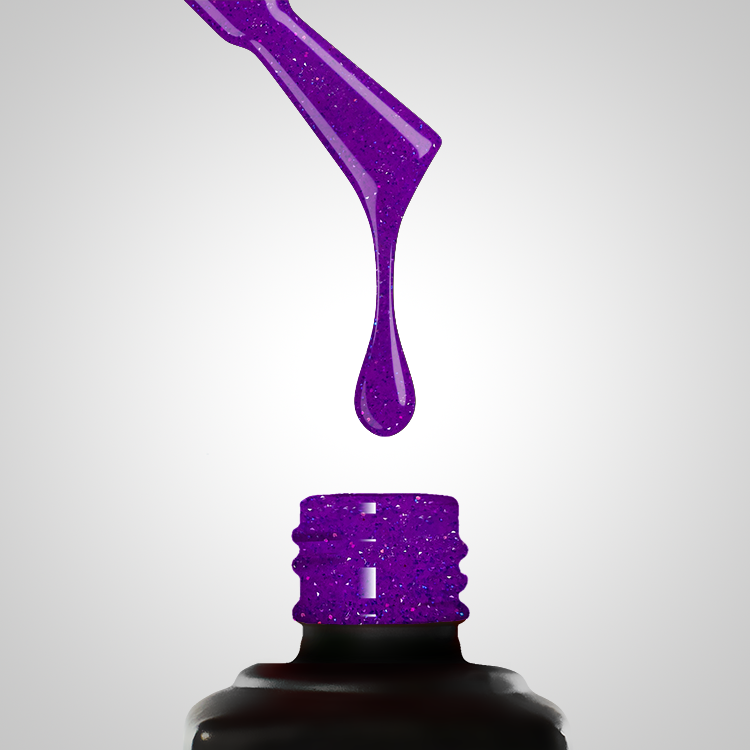 421 Colorful Coctail Гел Лак Лилав 10g