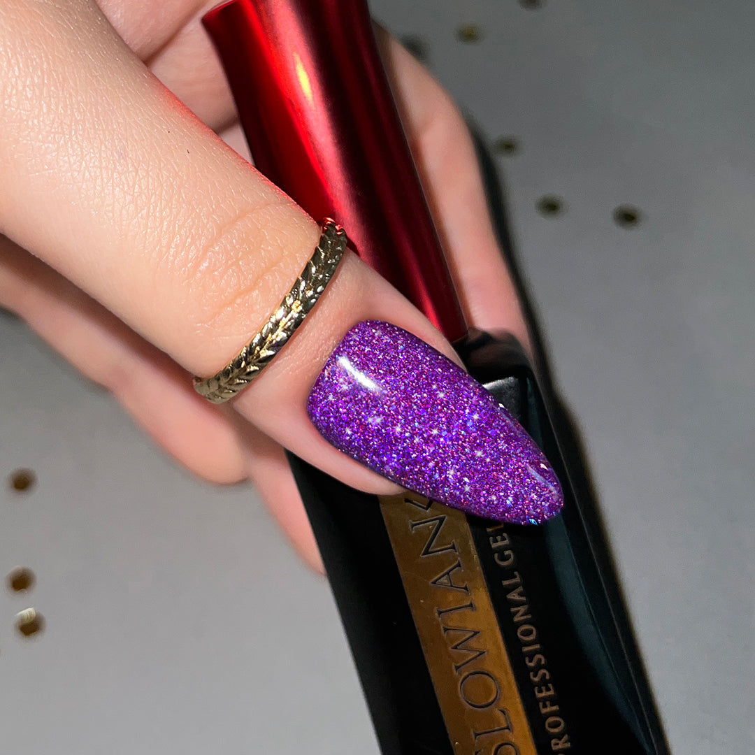 421 Colorful Coctail Гел Лак Лилав 10g