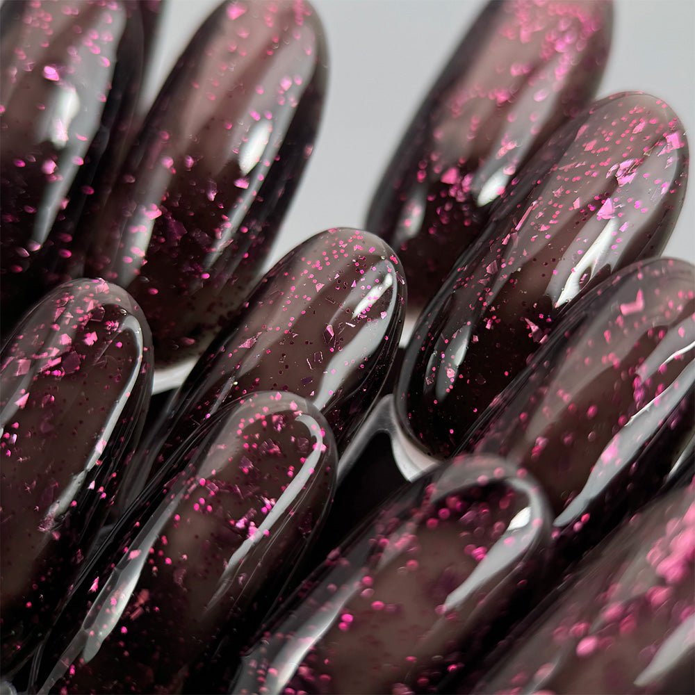 503 Rose Flakes Fishnet Gel Polish 10g 