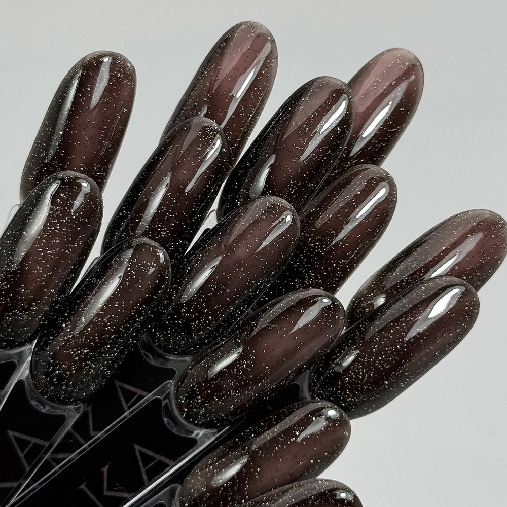 504 Flash Silver Fishnet Gel polish 10g 