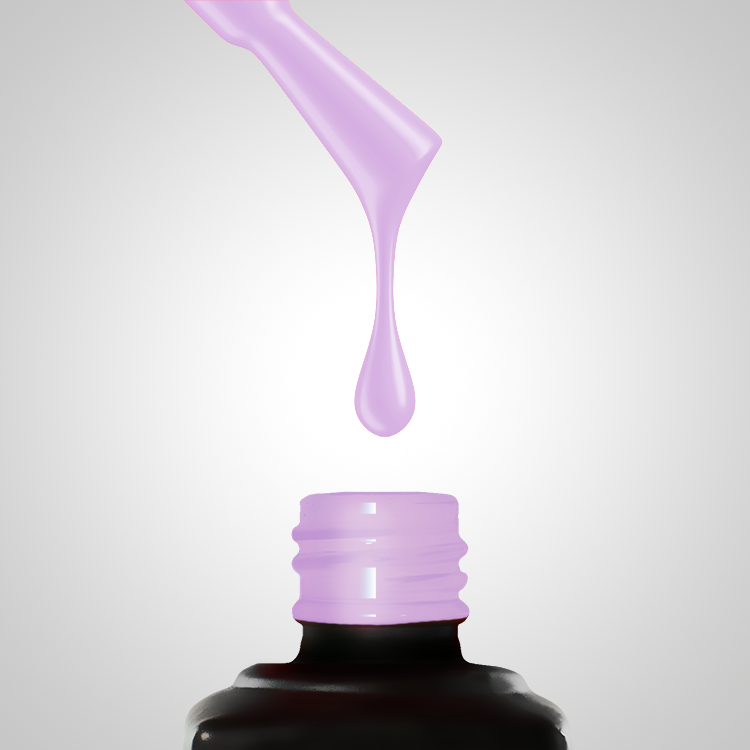 382 Retro Гел Лак Лилав 10g