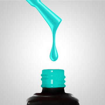 370 Minty Aura Гел Лак Син 8g