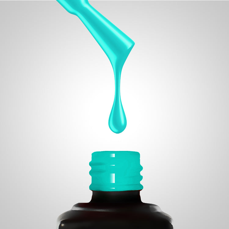 370 Minty Aura Гел Лак Син 8g