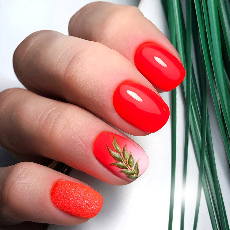 67 Гел Лак Оранжев 8g