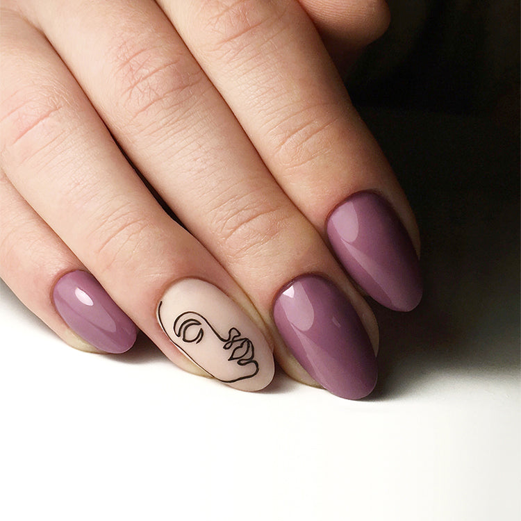 112 Li Ly Гел Лак Лилав 8g