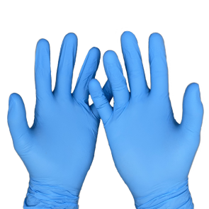 Нитрилни ръкавици, Сини, 100 бр.