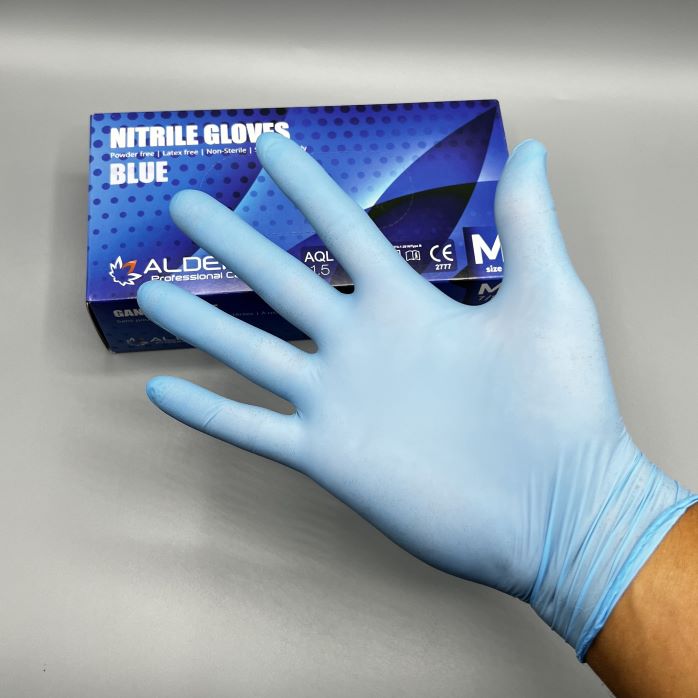 Nitrile gloves, Blue, 100 pcs.