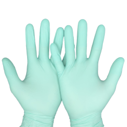 Нитрилни ръкавици, Зелени 100 бр.