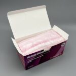 Предпазни маски за лице- розови, 50 бр.