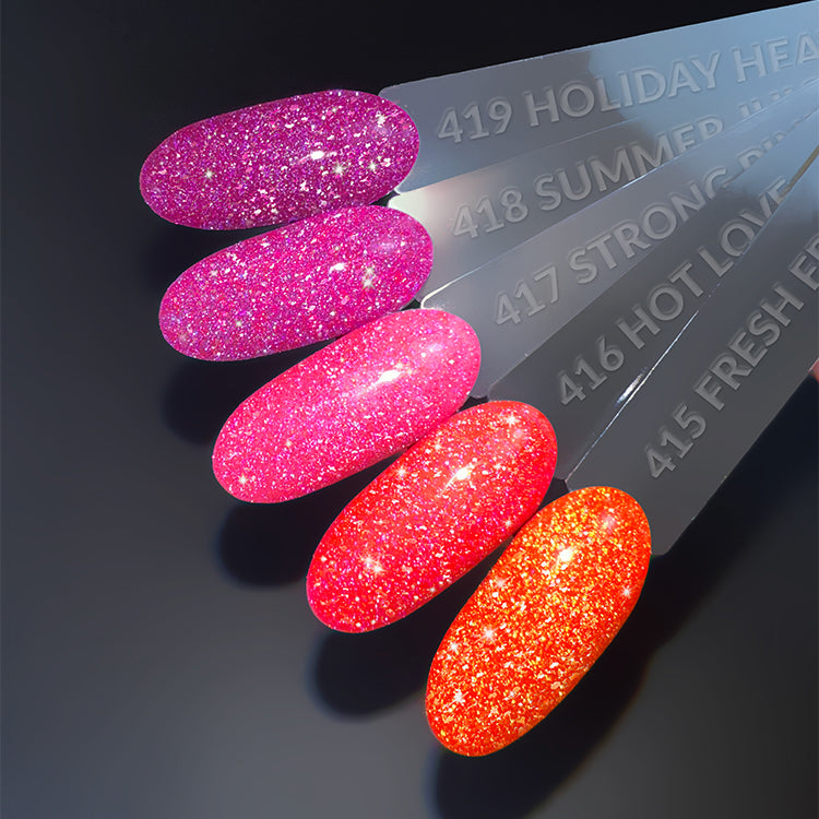 418 Summer Juice Гел Лак Лилав Бляскав 10g