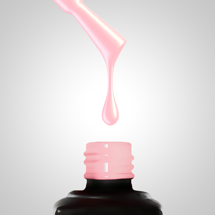 238 Amadora Гел Лак Розов 10g