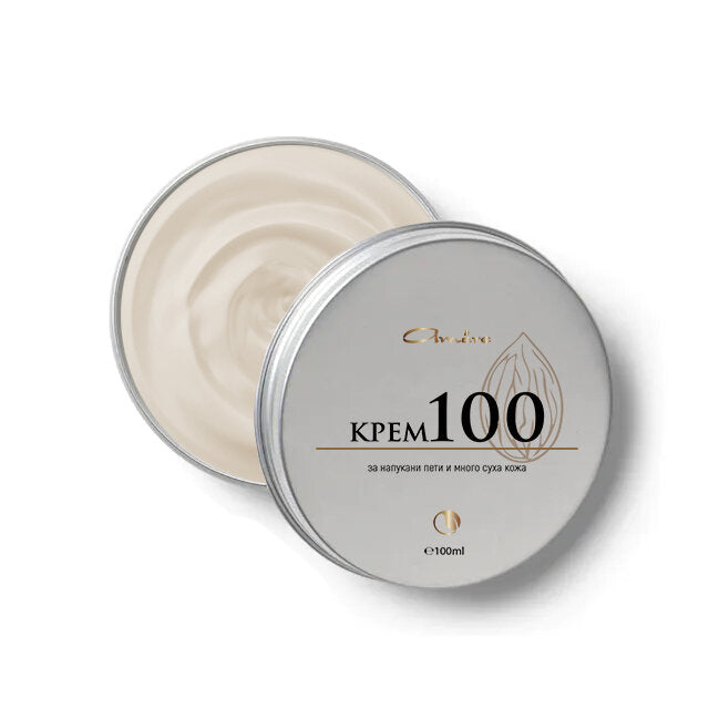 Крем 100 за напукани пети и много суха кожа - 30 ml