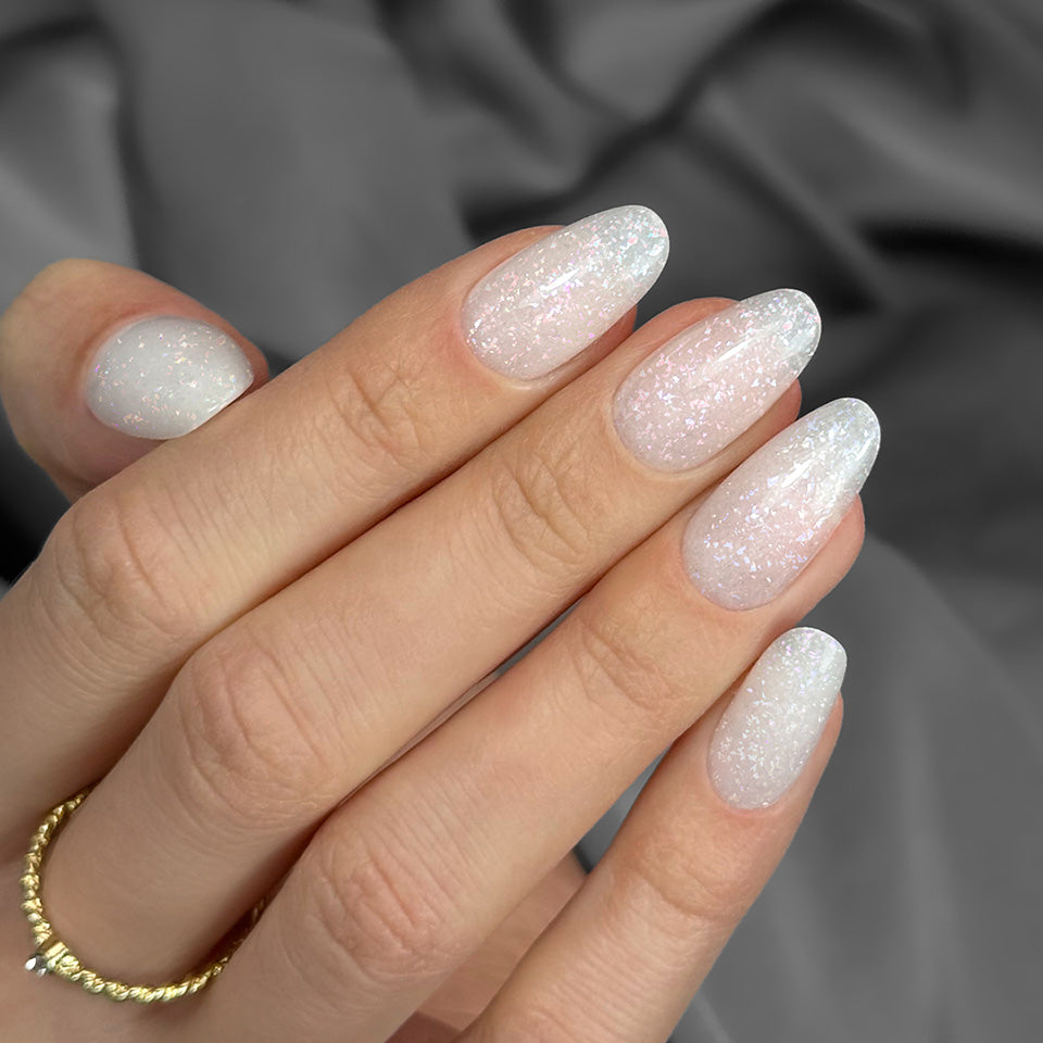 Construction gel MILKY HOLO COVER - ideal tixotropic 15g