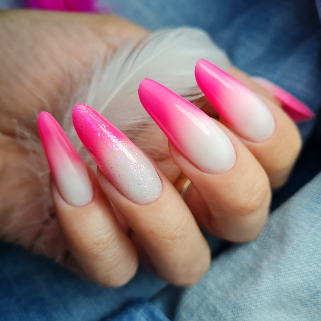 Milky Neon Gel Rose 15g