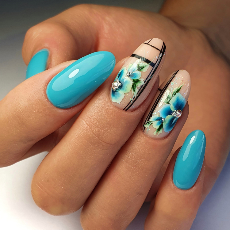 No Wipe Unicorn Blue Top Coat 10g