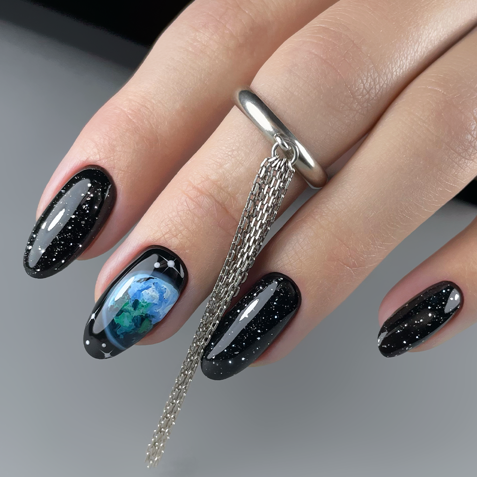 No Wipe Flash Silver Top Coat  10g